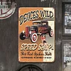 Deuces Wild Speed - Metal Tin Signs(8*12Inch/12*16Inch) - Garage&Transport