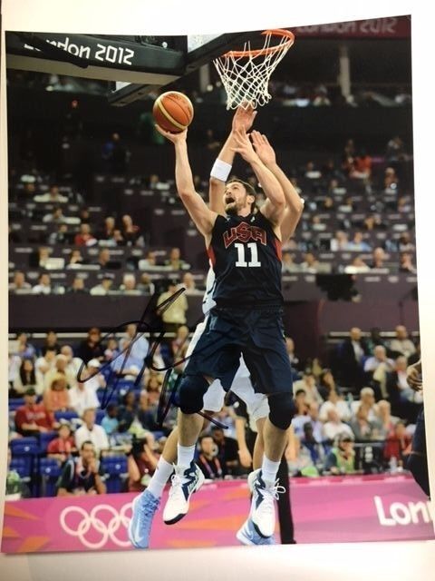 Kevin Love Signed 2012 US Olympics Basketball/Timberwolves 8x10 with COA