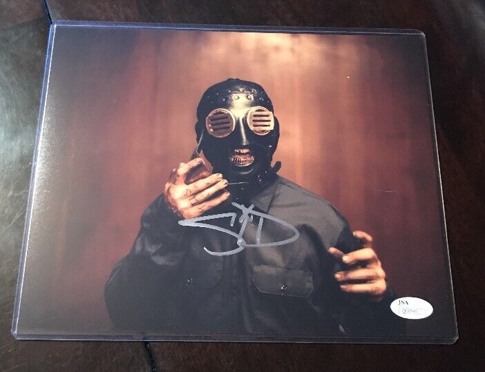 SID WILSON #0 signed SLIPKNOT 8X10 AUTOGRAPHED Photo Poster painting JSA Q00541