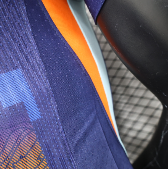 2024 Netherlands Away Player Version Men's Football T-Shirt