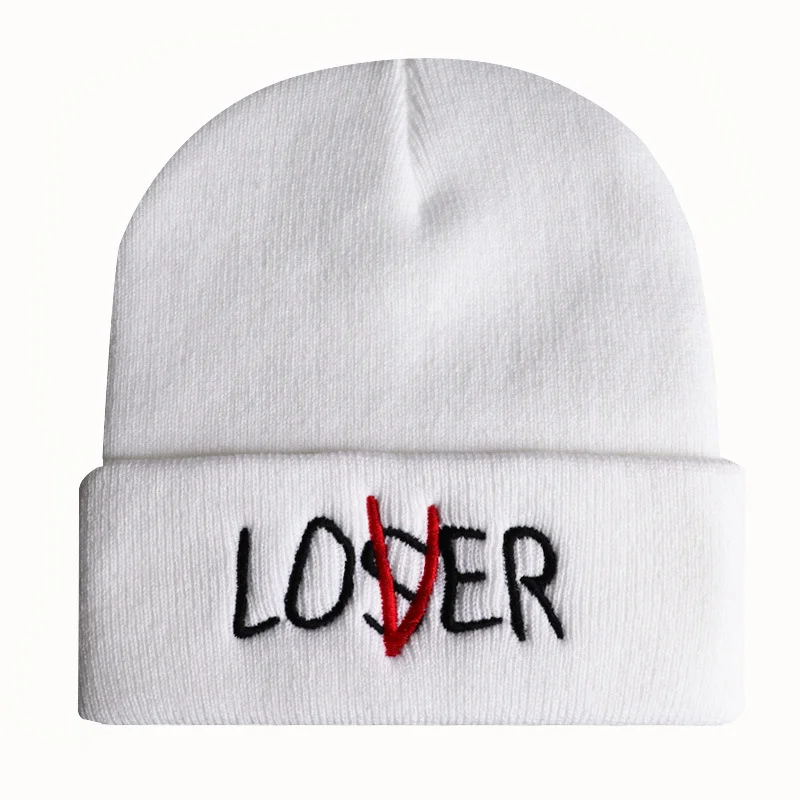 Loser Beanie Embroidered Knitted Hat Ski Hat Pullover Hat