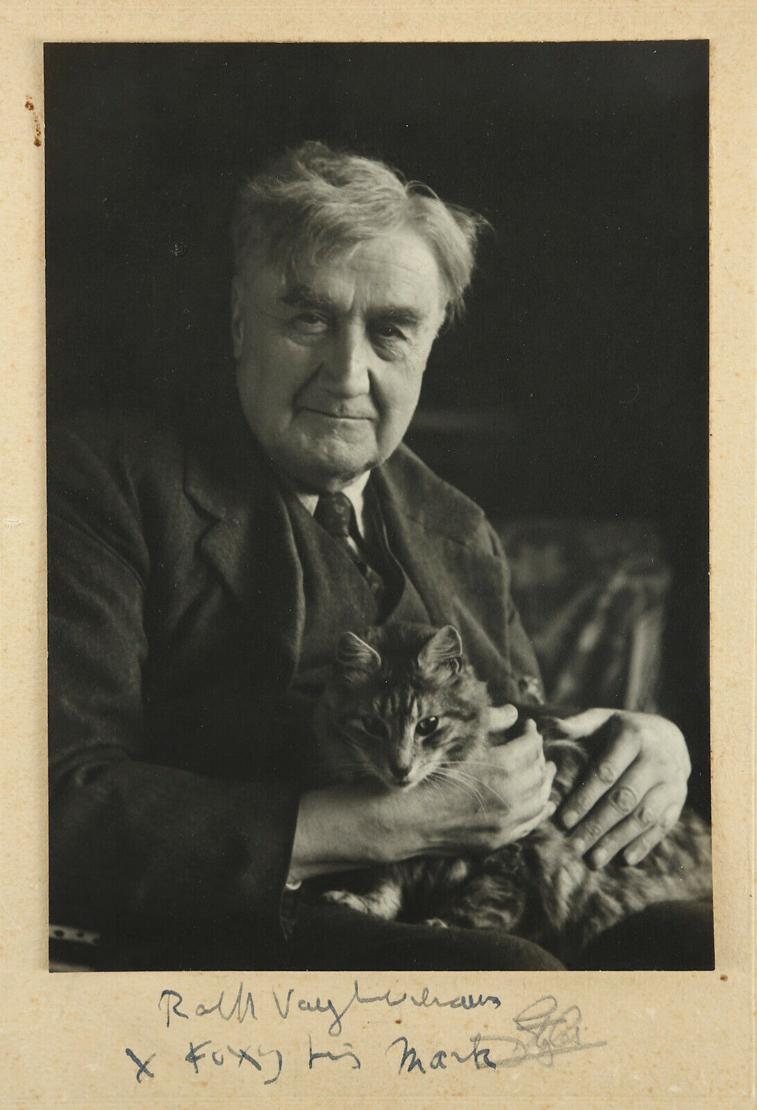 RALPH VAUGHAN WILLIAMS Signed Photo Poster paintinggraph - English Musician / Composer preprint