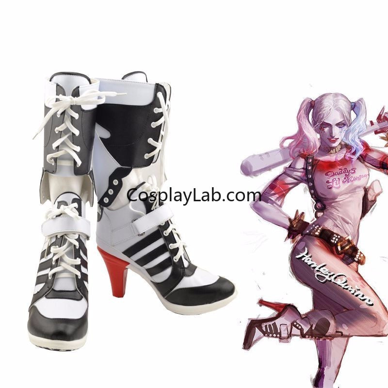 Batman Harley Quinn Cosplay Boots