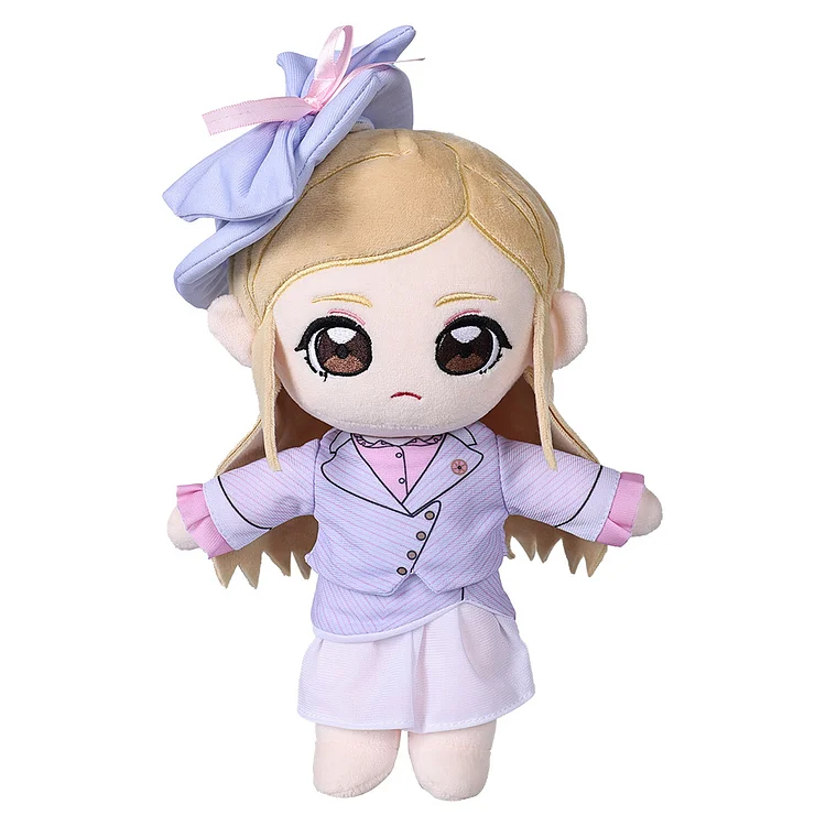 Wicked (2024) Glinda Cosplay Plush Toys Cartoon Soft Stuffed Dolls Mascot Birthday Xmas Gift