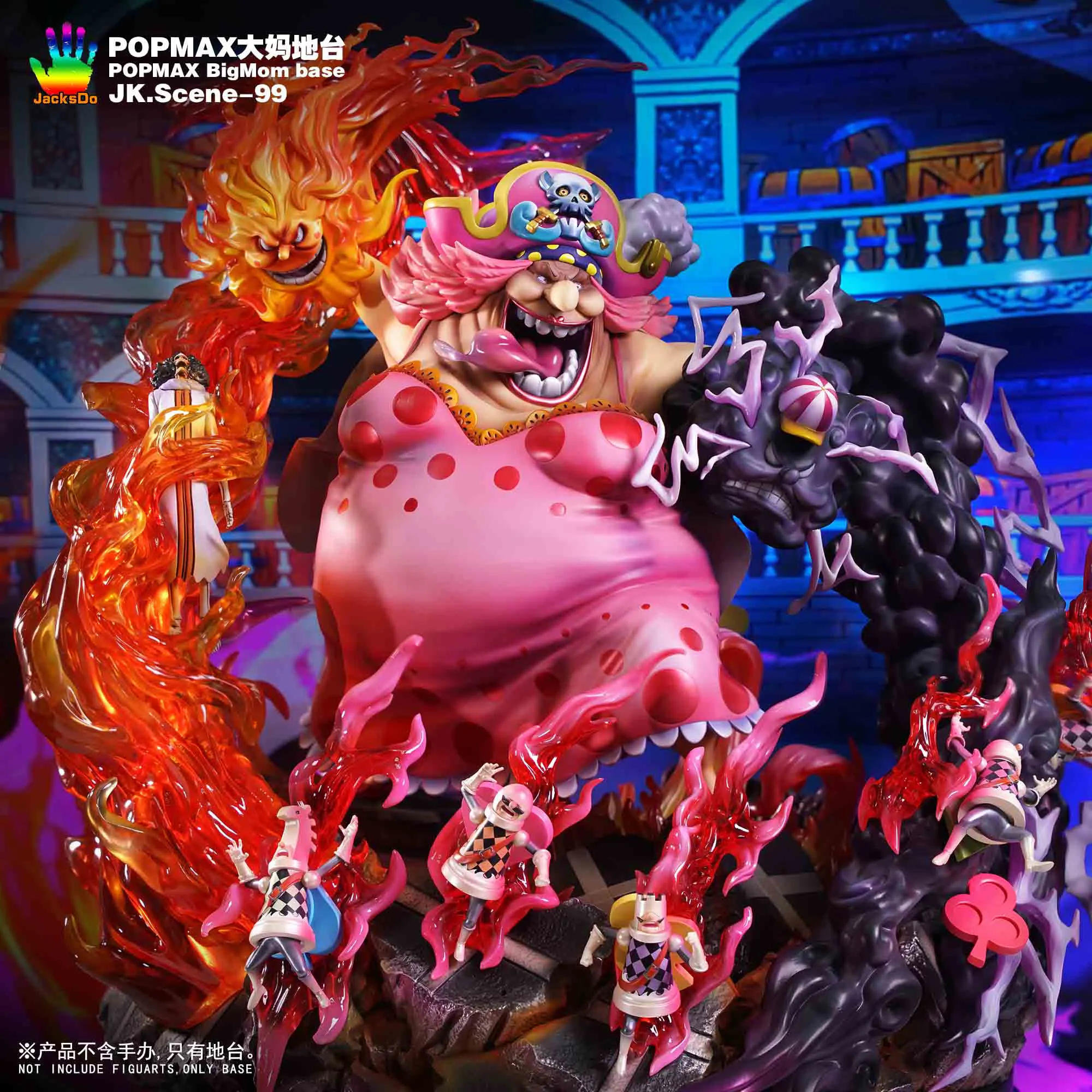 POPMAX Scale Big Mom Scene Base ONLY - ONE PIECE Resin Statue
