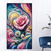 (40*70cm)Flower - Full Round Drill Diamond Painting