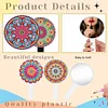 DIY Diamond Painting Mirror Kit for Adults Kids Beginners (Mandala)