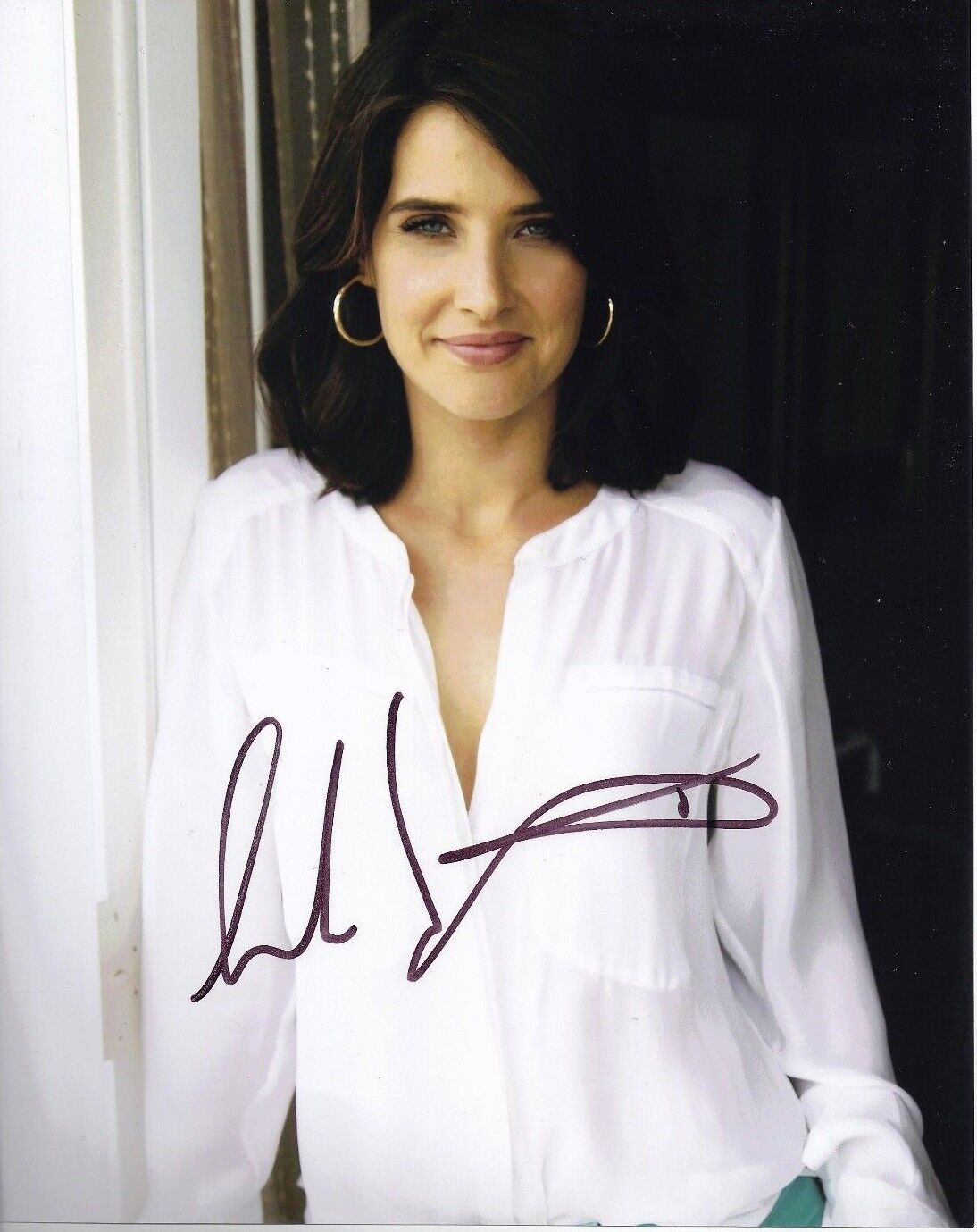 Cobie Smulders Signed 10X8 Photo Poster painting SEXY IMAGE Genuine Signature AFTAL COA (7542)