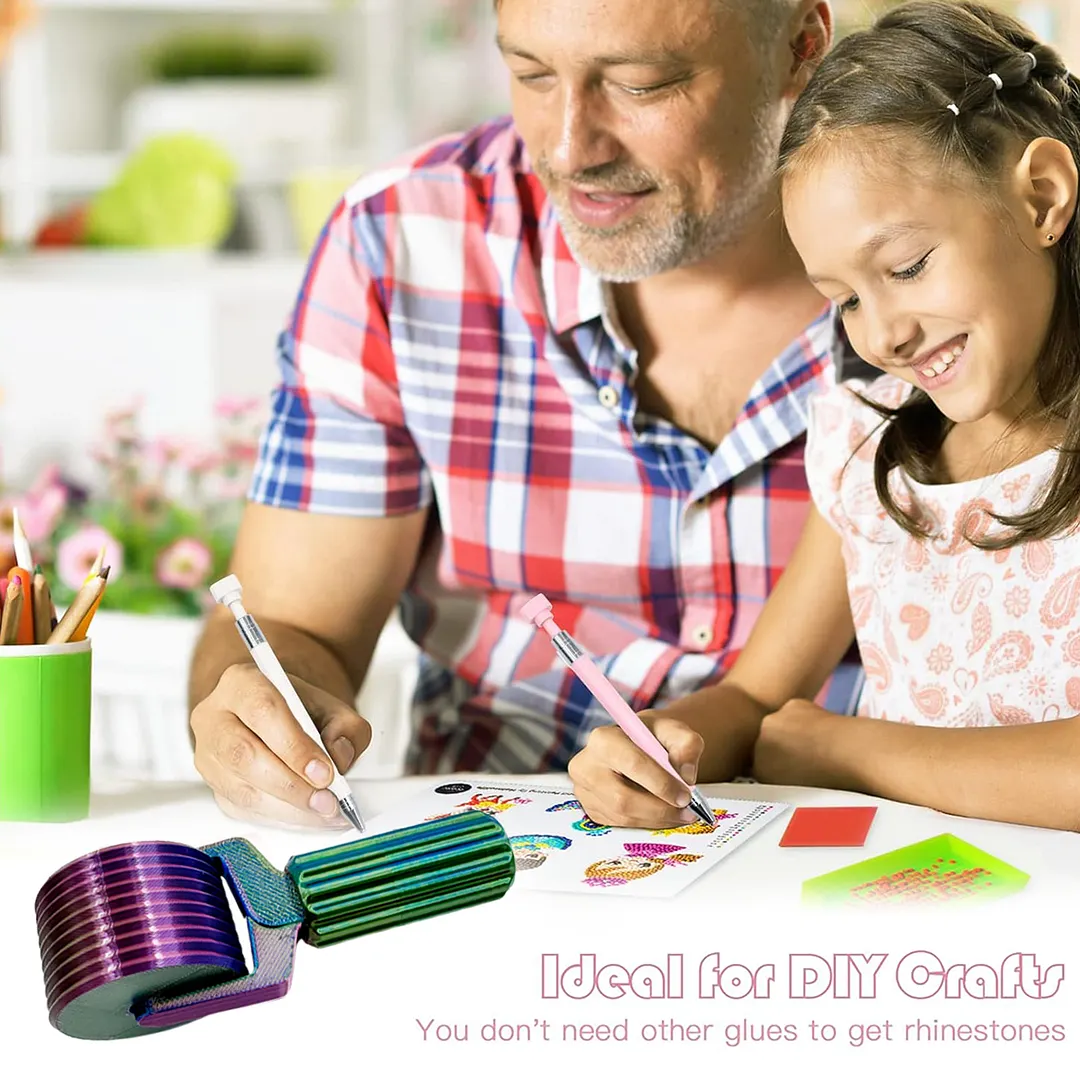 for colorful Diamond Painting Roller Detachable Drill Presser Art Accessory