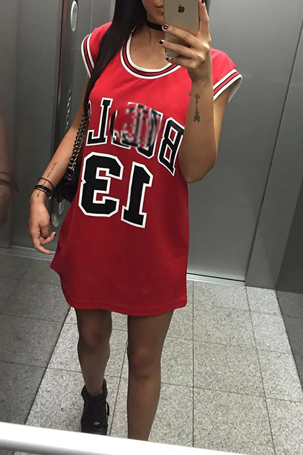 2021 summer casual women's o-neck sleeveless basketball dress wholesale