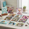 12pcs Diamond Painting Birthday Greeting Card Set with Envelope Daily Wishing Cards for Birthdays Thanksgiving & Special Occasion