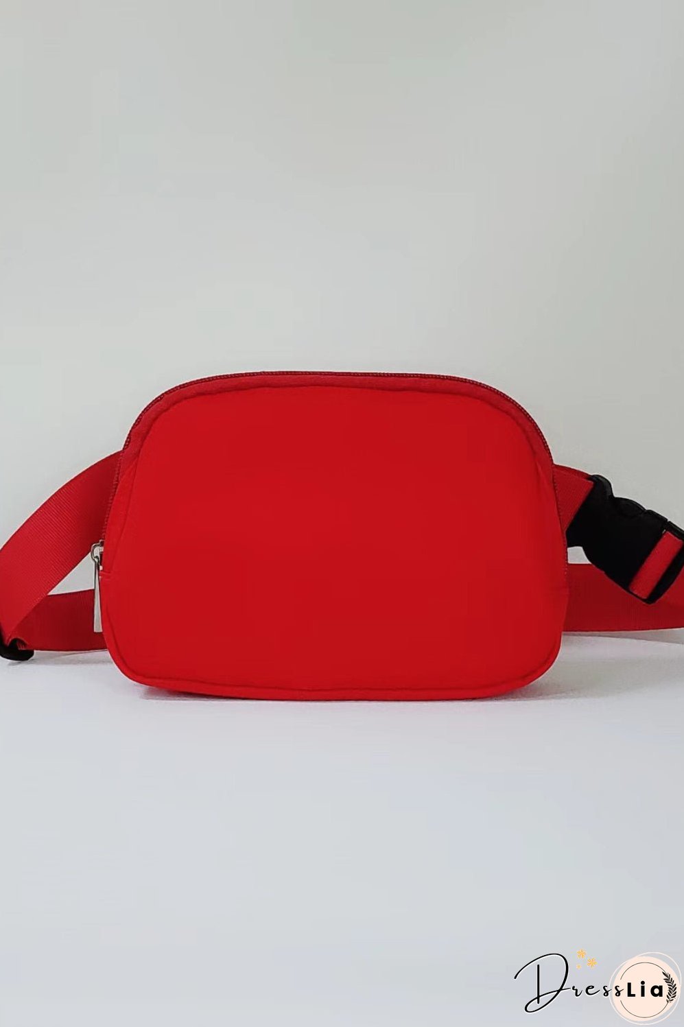 Buckle Zip Closure Fanny Pack