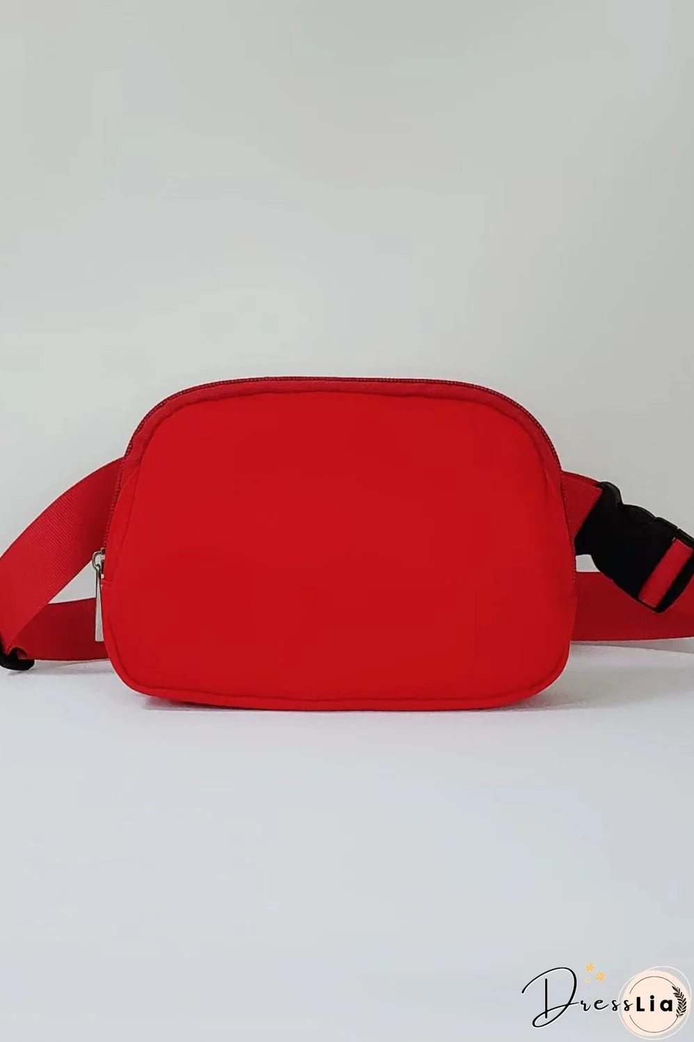 Buckle Zip Closure Fanny Pack