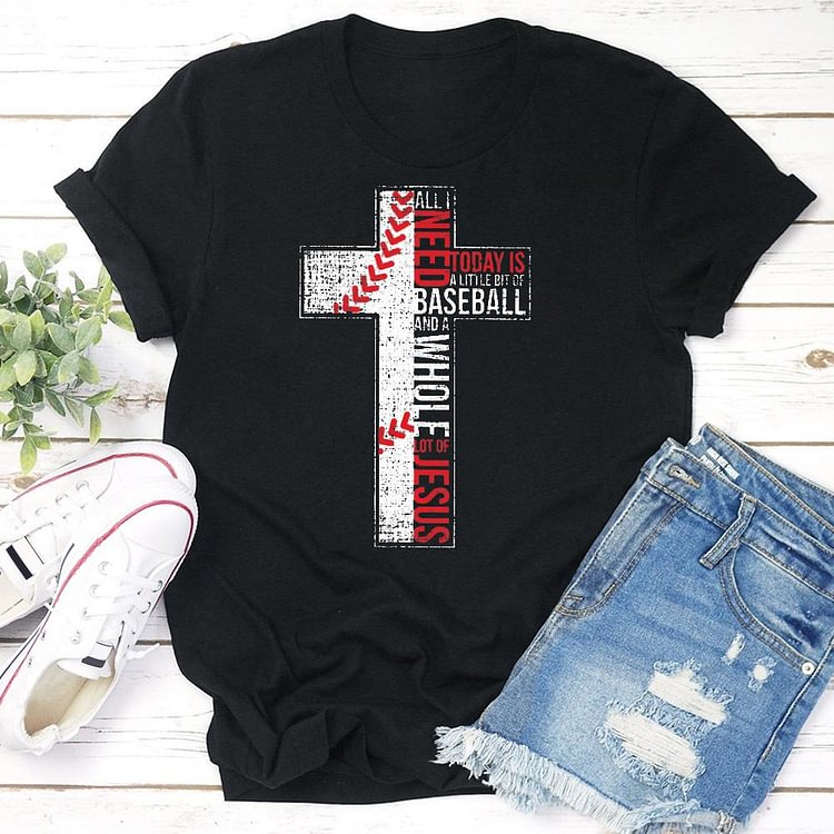 AL™ Baseball Jesus T-shirt Tee-01085
