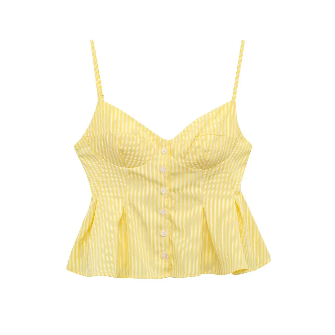 Nigikala Nigikala Women's Clothing 2025 Spring And Summer New Fashion Small Folding Silk Slings K41382