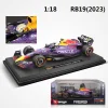 2023 F1 Car Model 1:18 Red Bull RB19 Formula Model Racing Car Simulation Alloy Ornaments