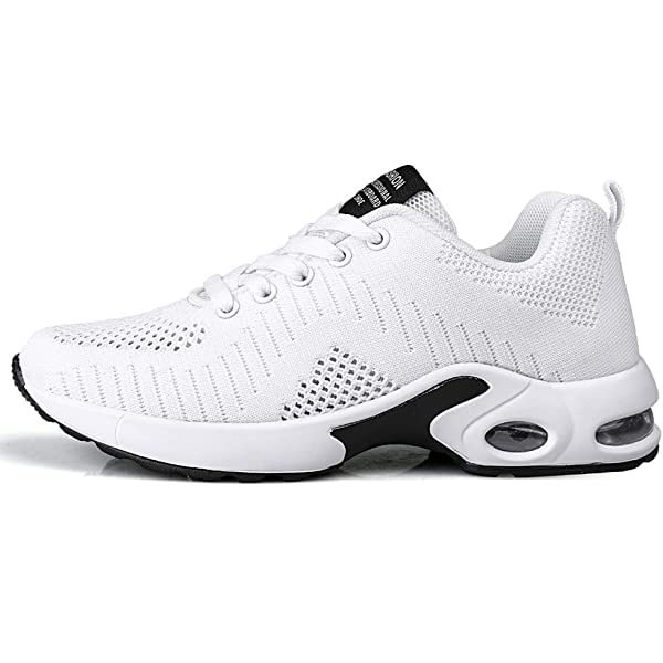 LookYno Womens Non Slip Running Shoes Athletic Casual Walking Lightweight Sport Sneakers