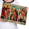 Cowgirl - Vintage Metal Signs - 20*30cm/30*40cm - Western