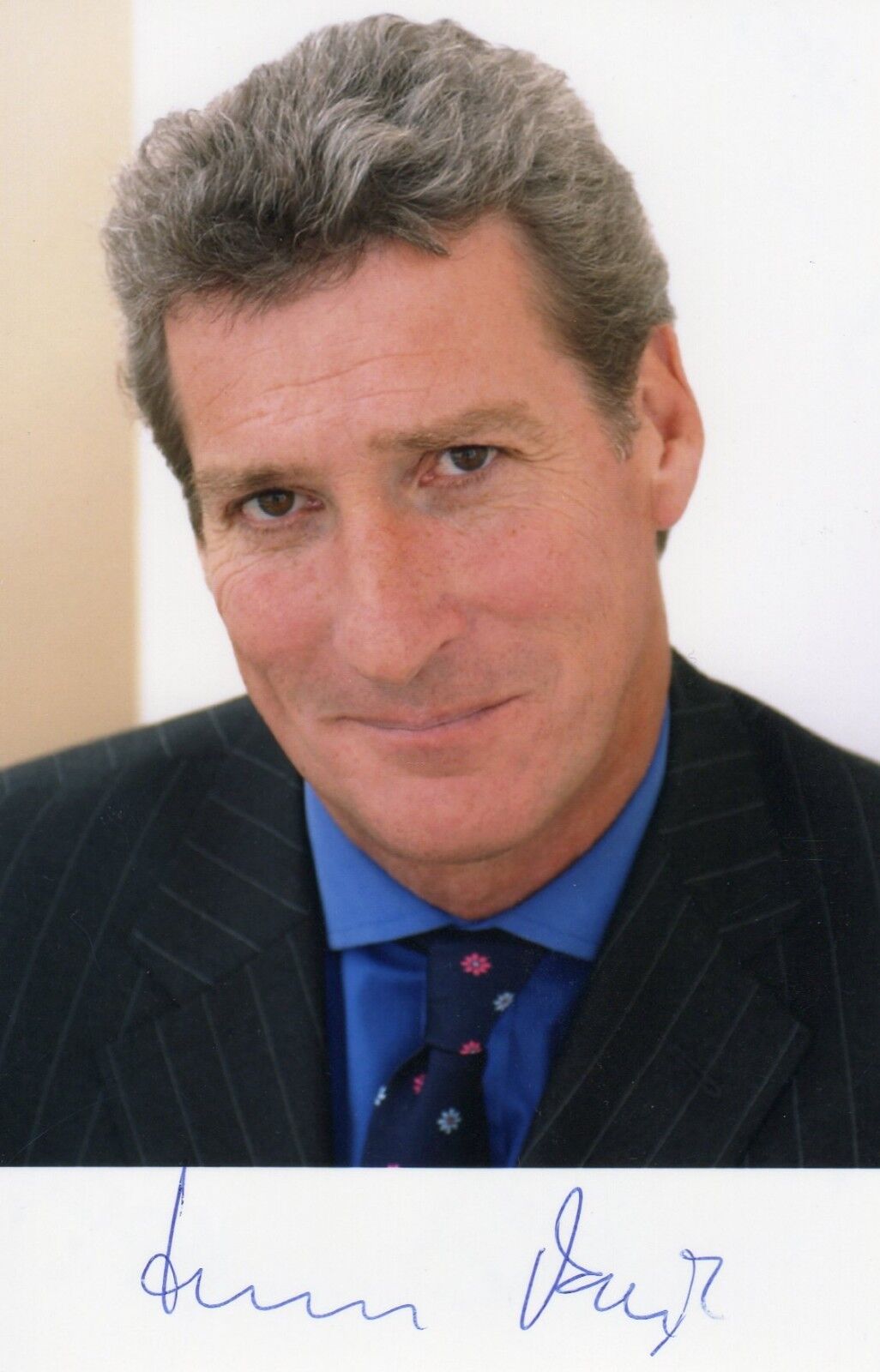 JEREMY PAXMAN AUTOGRAPH JOURNALIST PRESENTER