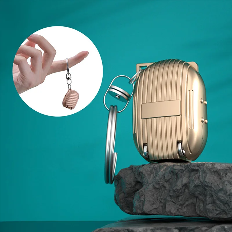 SAKER® Portable Mini Folding Nail Clippers Keychain