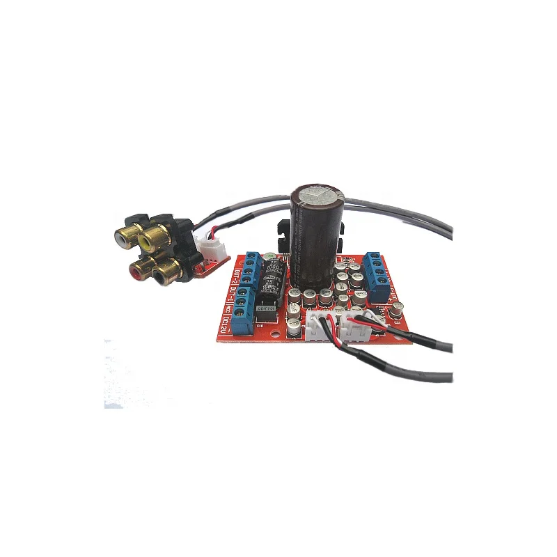 TDA7850 4X50W 4 Channel Car Power Amplifier Board Audio Power Amplifier Kits Audio DIY with BA3121 Noise Reduction