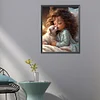 Diamond Painting -DIY Full Round Drill Sweet Girl(50*40 CM)