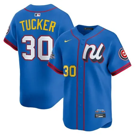 Youth National League #30 Kyle Tucker  Blue 2025 All-Star Edition Limited Player Jersey