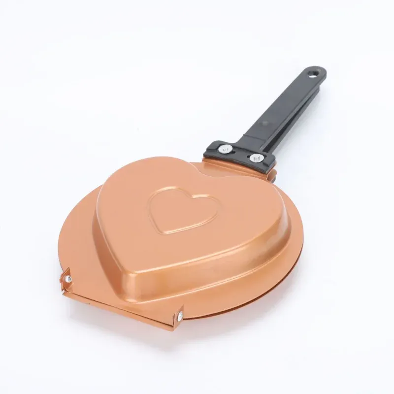 Double‑Sided Foldable Flip Griddle Pan, Non‑Stick Flat Frying Pan, Spill‑Proof Flip Skillet for Mexican Tortillas, Eggs, Pancakes, Steaks & Cakes for Home & Commercial Snack Stalls eltralife