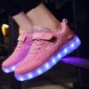 Boys Girls Led Light Up Casual Shoes