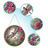 (US Only)Dragonfly 2D Flat DIY Diamond Painting Set Diamond Art Pendant Home Wall Decor