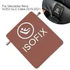 Child Seat ISOFIX Switch Cover 2059200806 for Benz C Class W253 15-21 (Black)