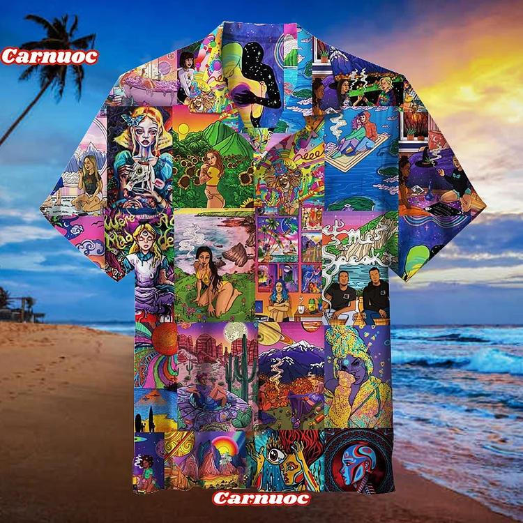 Hippy Puzzle | Hawaiian Shirt