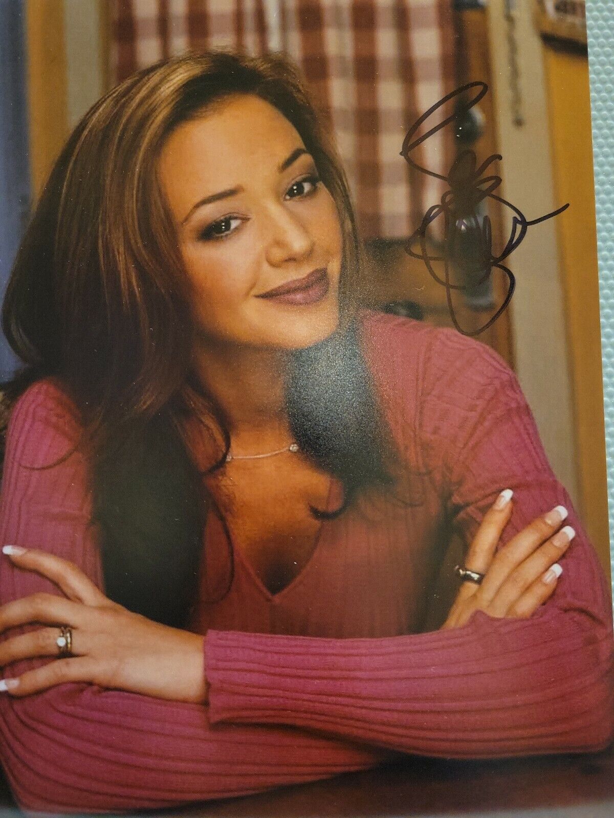 Leah Remini signed 8x10 Photo Poster painting King of Queens Autographed