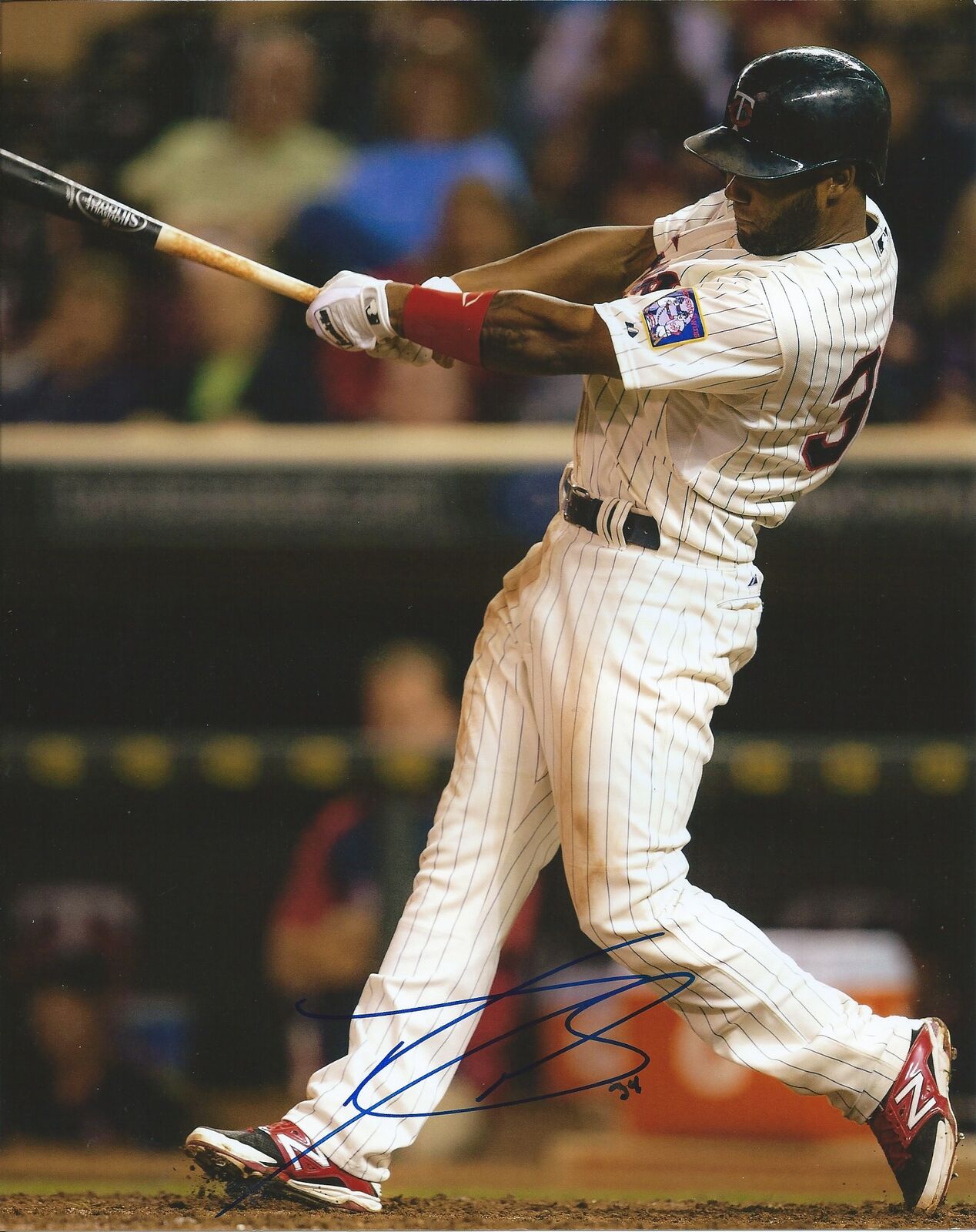 DANNY SANTANA signed autographed MINNESOTA TWINS 8x10 Photo Poster painting W/COA