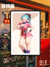 Charming Bulma Decorative Painting & Fridge Magnet - Dragon Ball - BLK Studio