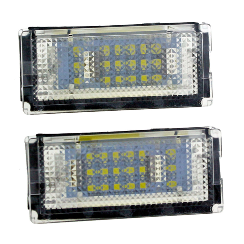 

1 Pair Canbus 6500K LED License Plate Lamps Lights for BMW E46 4D 1998-2003, 501 Original