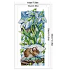 Four Seasons In Forest-14CT Stamped Cross Stitch 18*38cm/7.09*14.96in