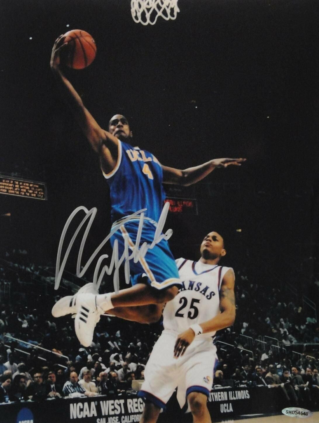 Arron Afflalo Signed Autograph 8x10 Photo Poster paintinggraph McDonald's UCLA Dunking UDA