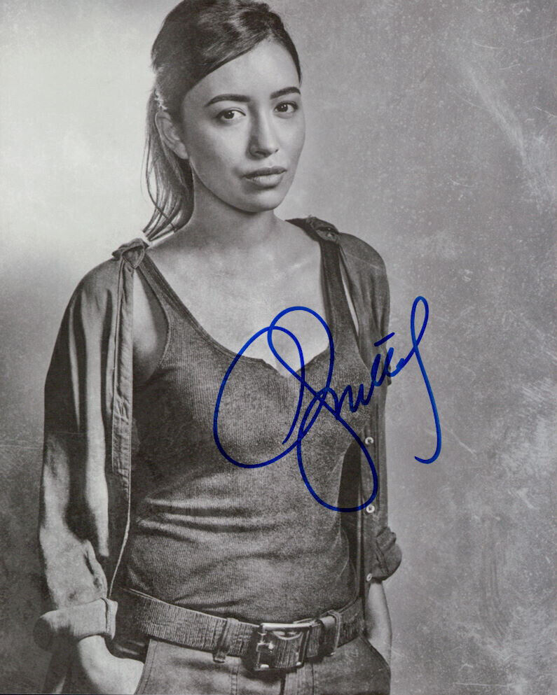 Christian Serratos (The Walking Dead) signed 8x10 Photo Poster painting