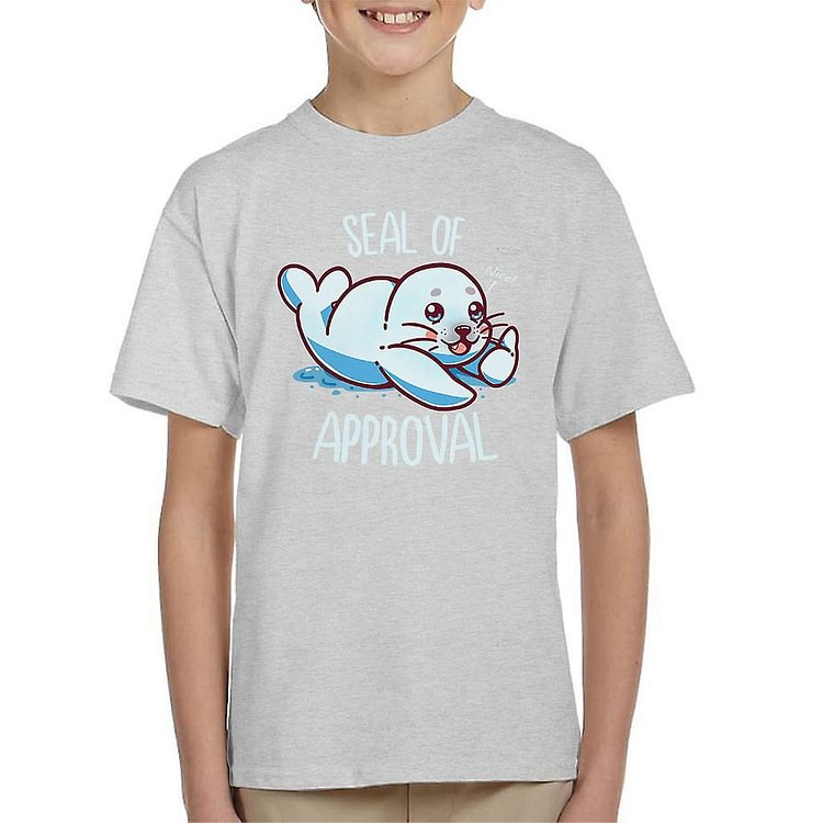 Cute Seal Of Approval Kid's T-Shirt