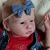 19'' Full Body Preemie Reborn Dolls Flynn - RBBI-Myrebornbabydoll&reg; Myrebornbabydoll&reg;