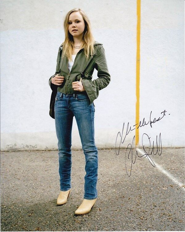 ALISON PILL Signed Autographed Photo Poster painting