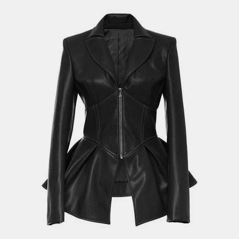 Faux Leather Jacket