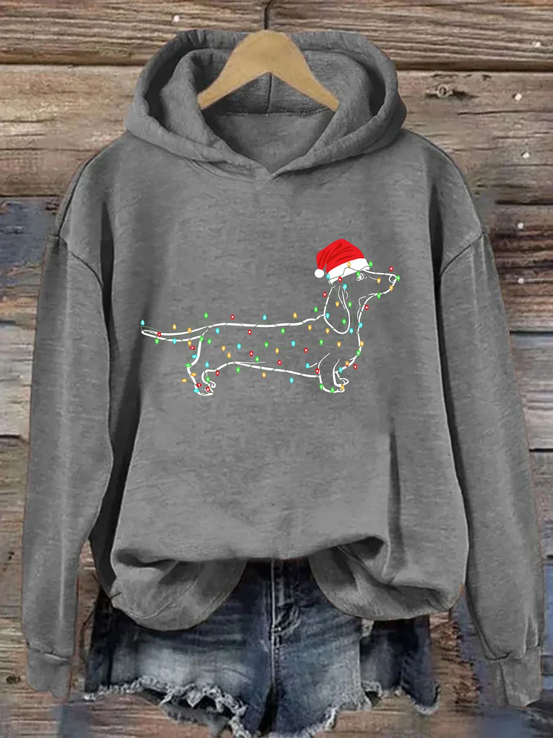 Christmas Dachshund Hoodie