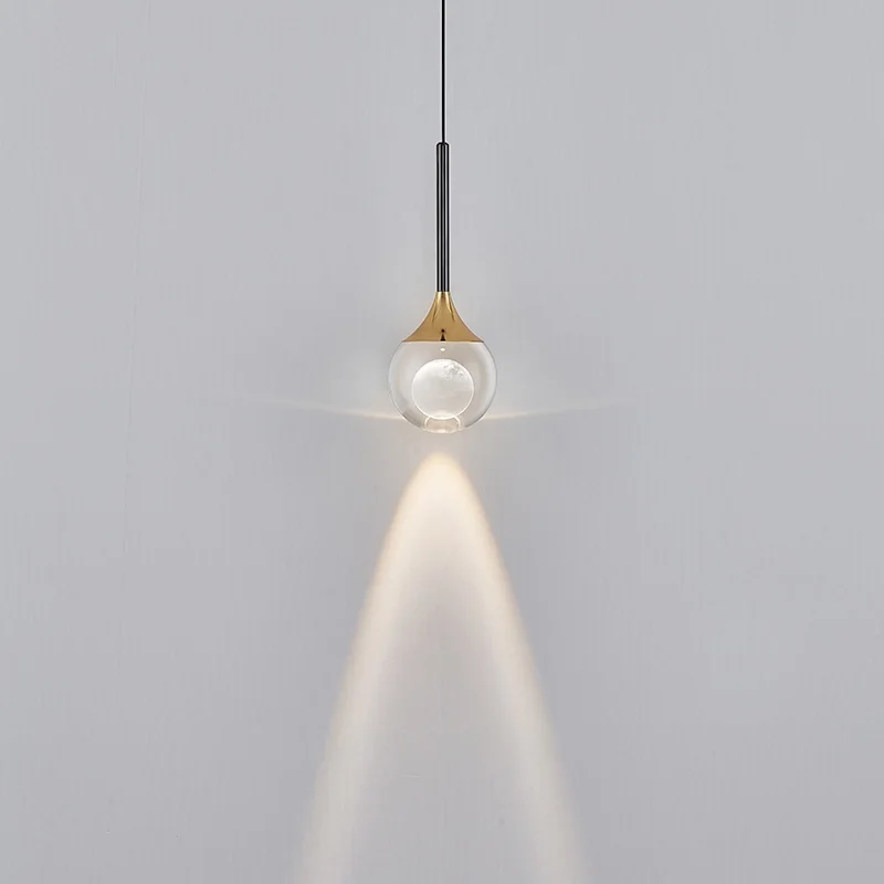 Lite Source Luna II 5" Wide LED Mini Pendant JOSENART Josenart