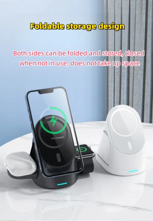 Magnetic Wireless Charger 3 in 1