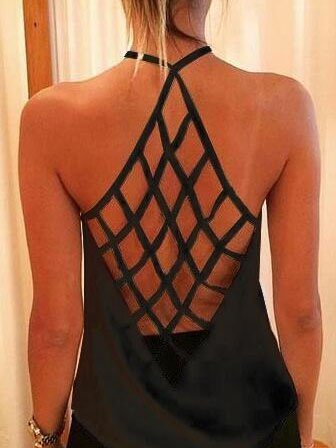Cold Shoulder Printed Solid Shirts & Tops
