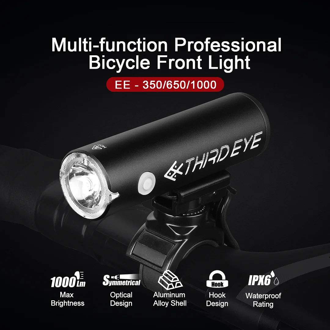 Multi-function Professional Bicycle Front Light