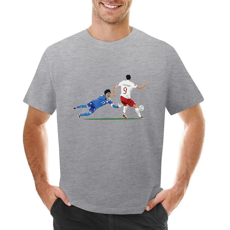 Robert Lewandowski Vs Ochoa World Cup 2022 Inspired T-shirt