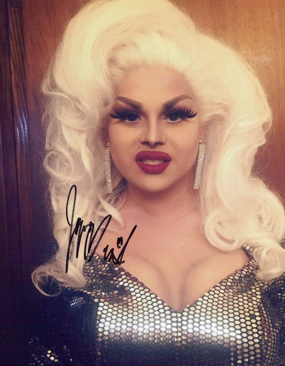 Jaymes Mansfield (RuPaul's Drag Race) signed 8x10 Photo Poster painting In-person